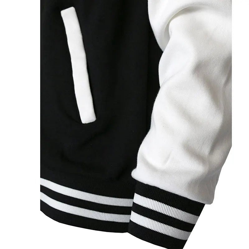 Jesus Saved My Life Varsity Jacket – Faith Streetwear Baseball Jacket - Not Of This World Movement
