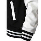 Jesus Saved My Life Varsity Jacket – Faith Streetwear Baseball Jacket - Not Of This World Movement