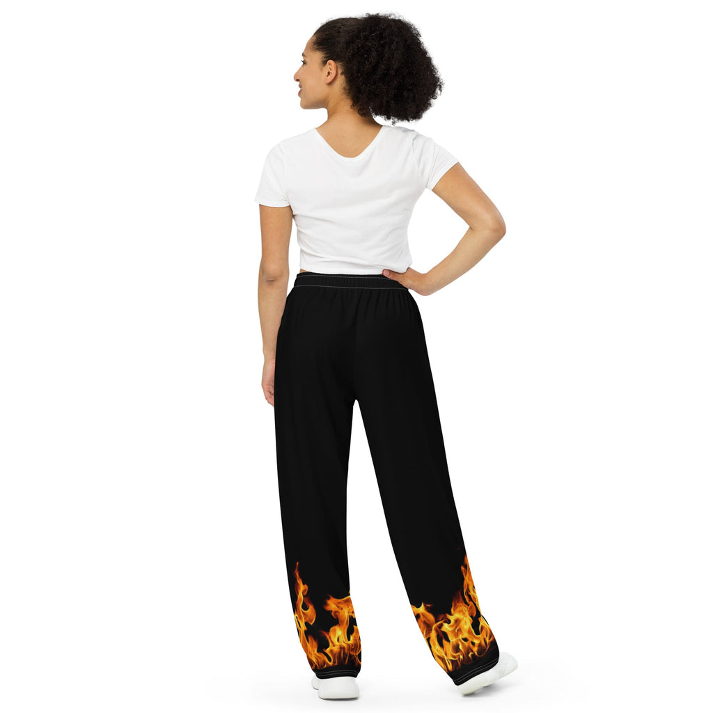 Jesus Saves Unisex Wide-Legged Pants - Not Of This World Movement