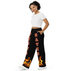 Jesus Saves Unisex Wide-Legged Pants - Not Of This World Movement