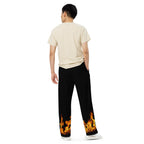 Jesus Saves Unisex Wide-Legged Pants - Not Of This World Movement