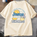 Life Gave Me Lemons, But My Jesus T-Shirt - Not Of This World Movement