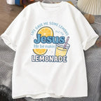 Life Gave Me Lemons, But My Jesus T-Shirt - Not Of This World Movement