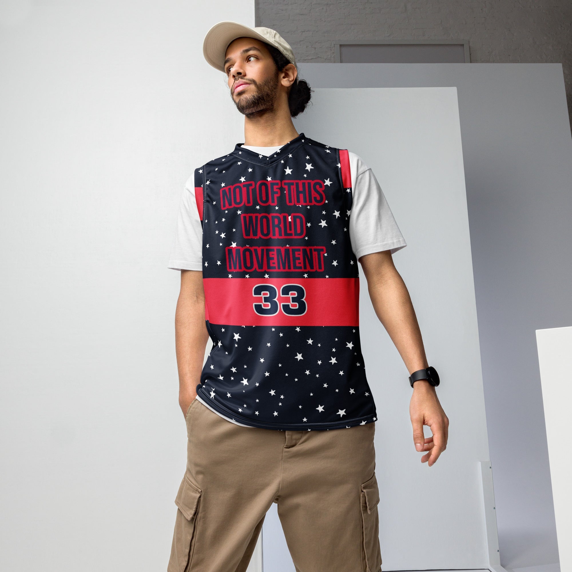 Not of the World basketball jersey - Not Of This World Movement