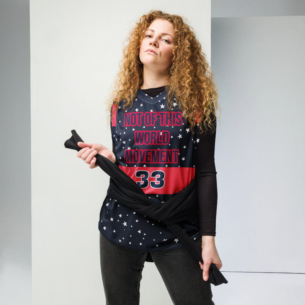 Not of the World basketball jersey - Not Of This World Movement
