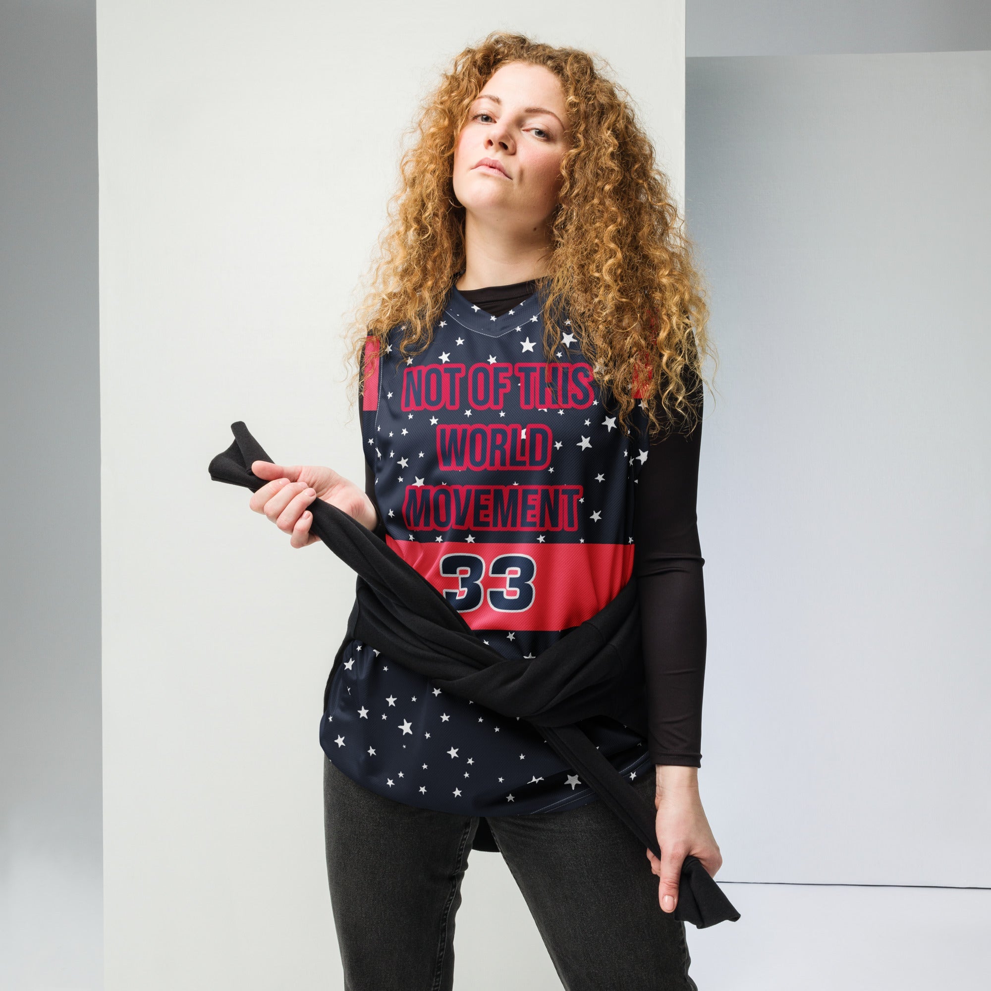 Not of the World basketball jersey - Not Of This World Movement
