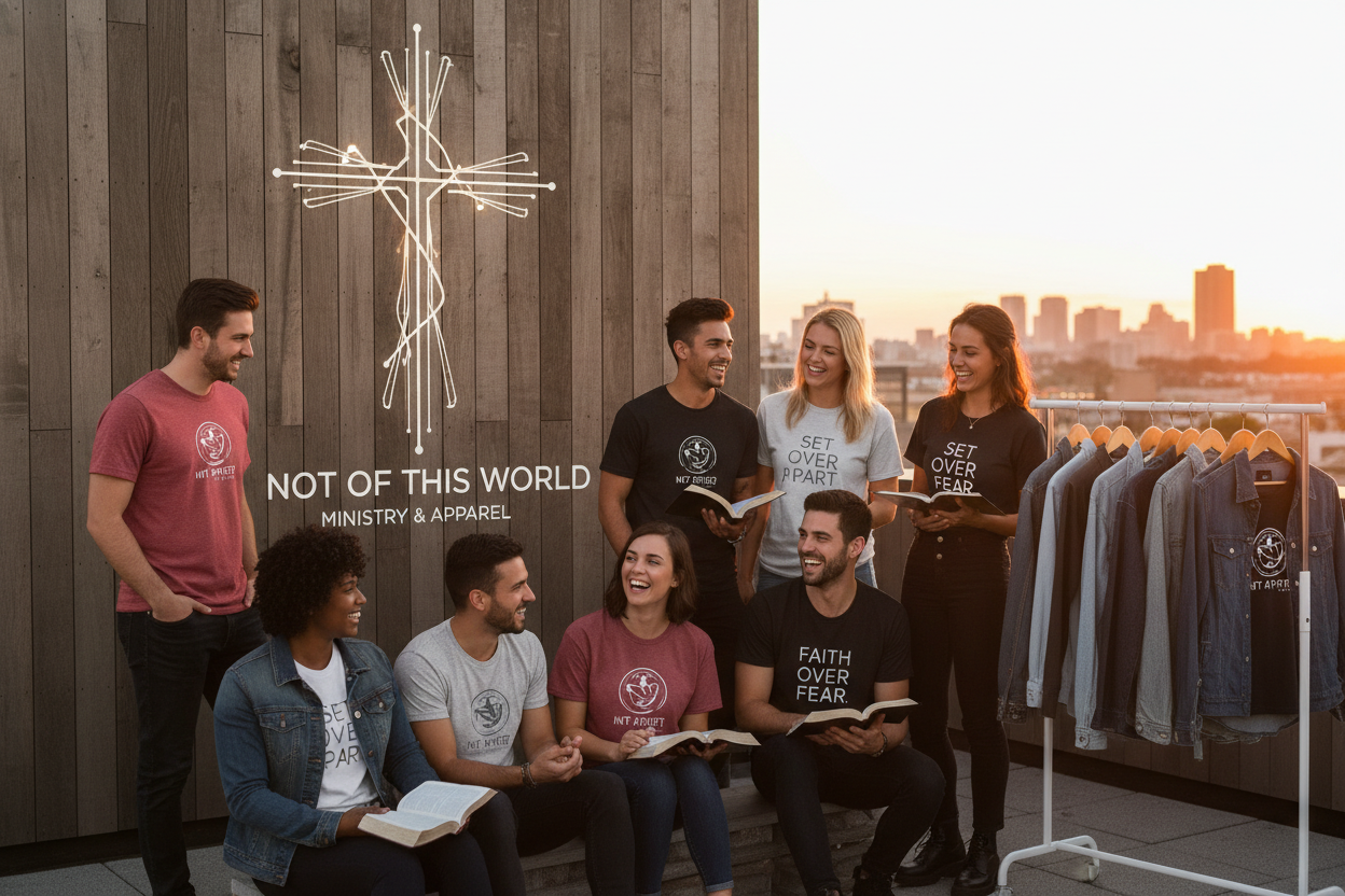 not of this world ministry christian community & clothing