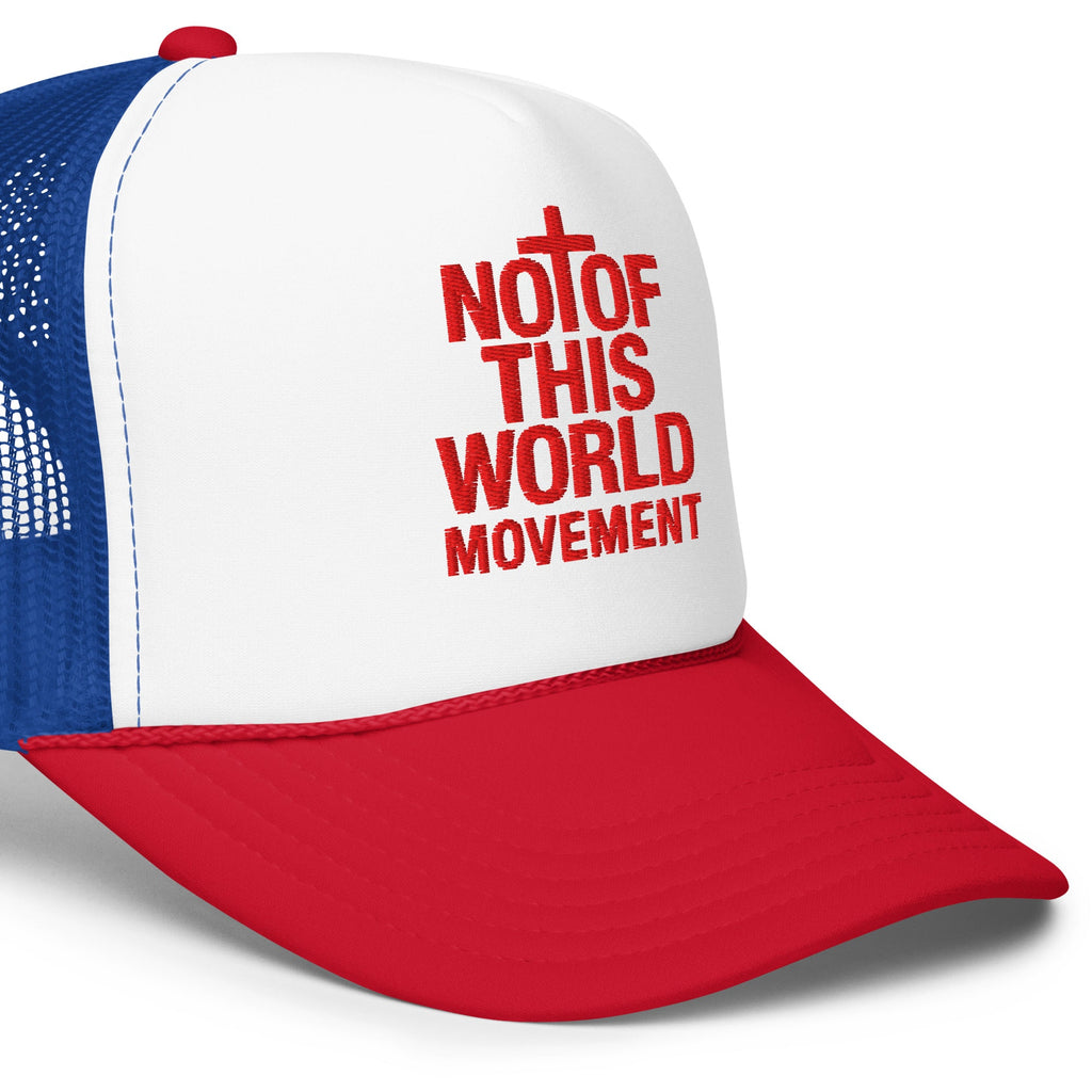 Not Of This World Movement hat - Red Embroidery - Not Of This World Movement