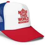 Not Of This World Movement hat - Red Embroidery - Not Of This World Movement