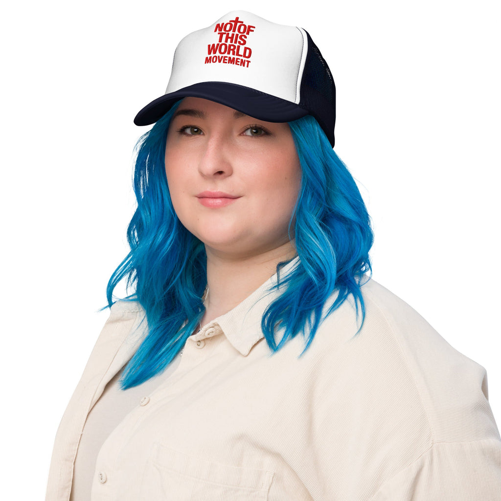 Not Of This World Movement hat - Red Embroidery - Not Of This World Movement