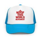 Not Of This World Movement hat - Red Embroidery - Not Of This World Movement