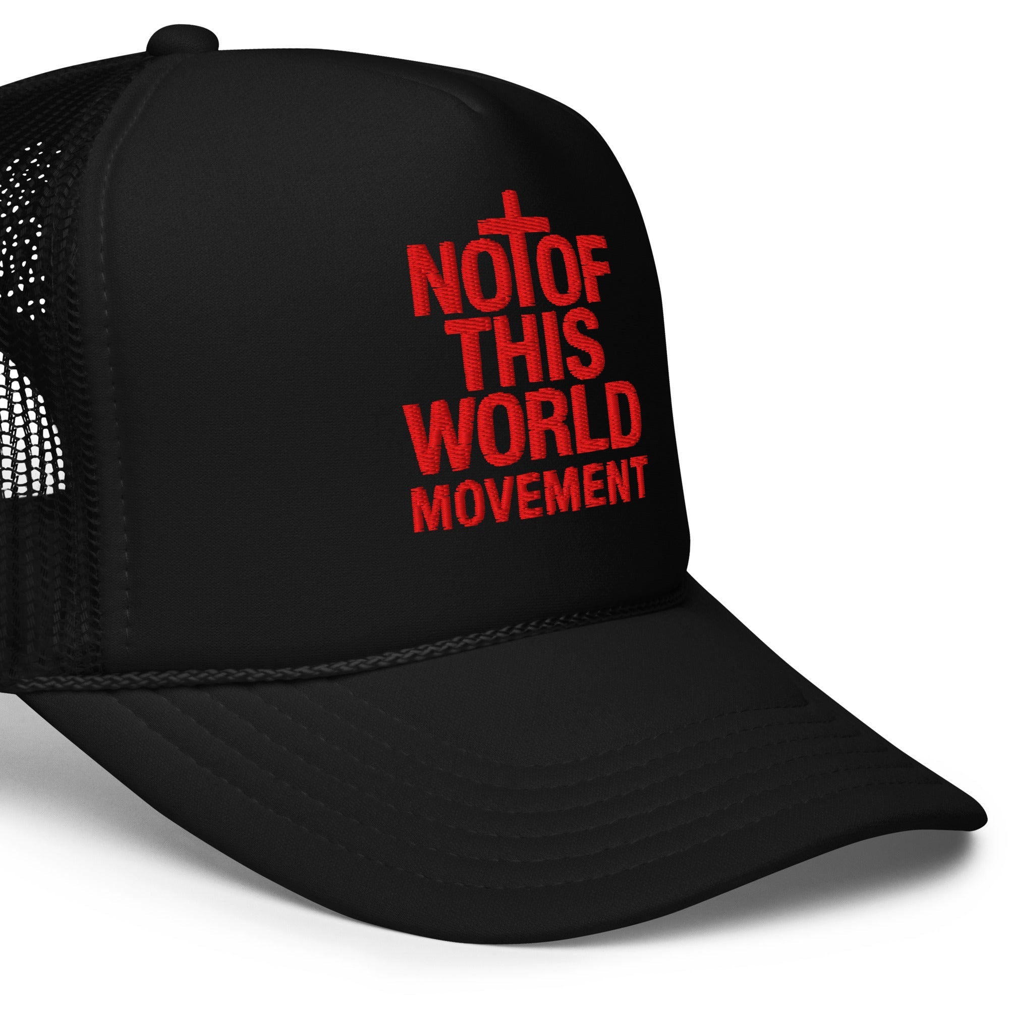 Not Of This World Movement hat - Red Embroidery - Not Of This World Movement