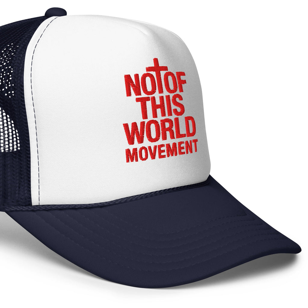 Not Of This World Movement hat - Red Embroidery - Not Of This World Movement