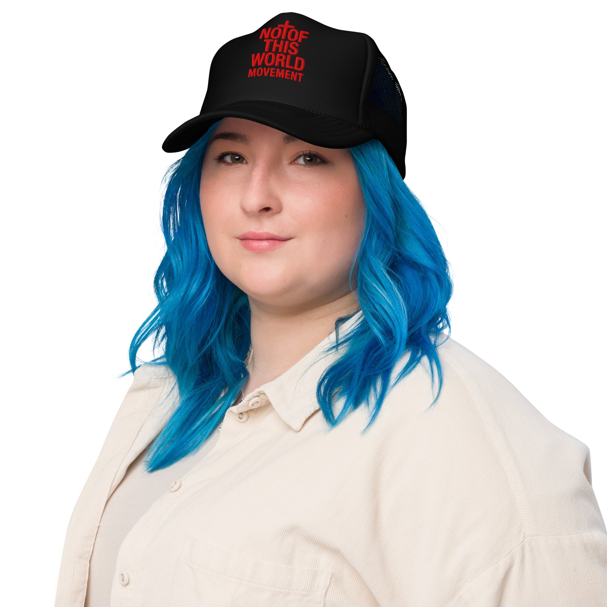 Not Of This World Movement hat - Red Embroidery - Not Of This World Movement
