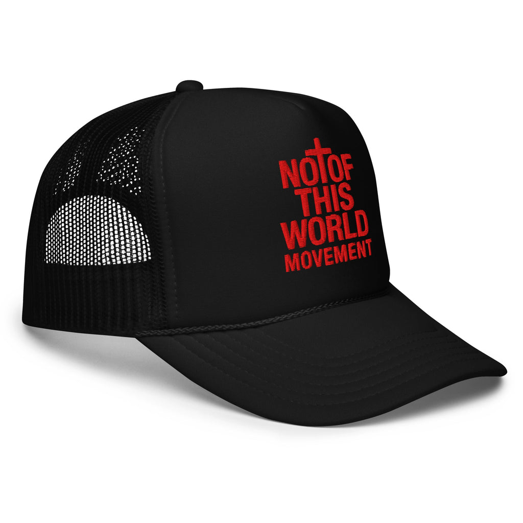 Not Of This World Movement hat - Red Embroidery - Not Of This World Movement