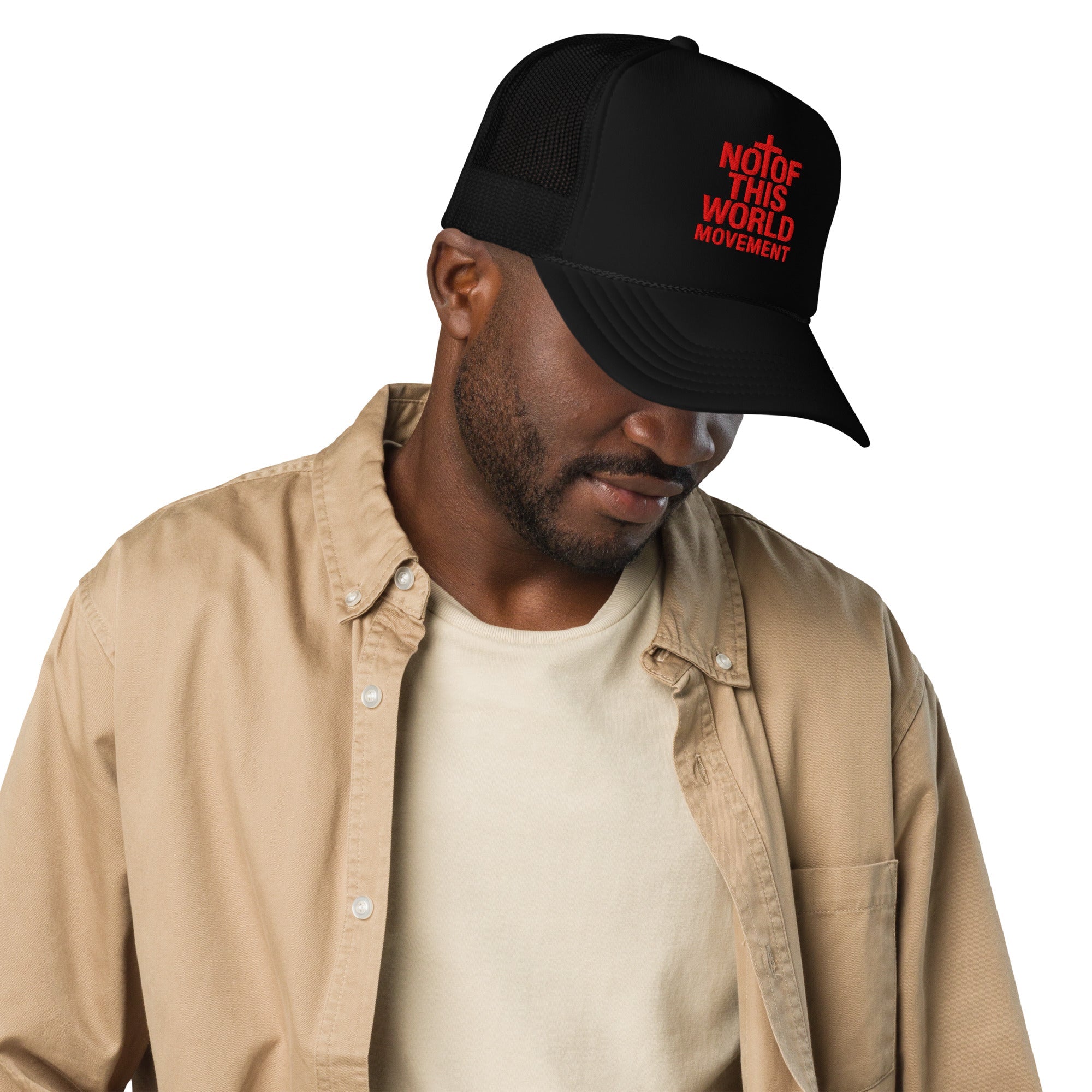 Not Of This World Movement hat - Red Embroidery - Not Of This World Movement