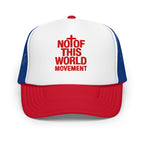 Not Of This World Movement hat - Red Embroidery - Not Of This World Movement
