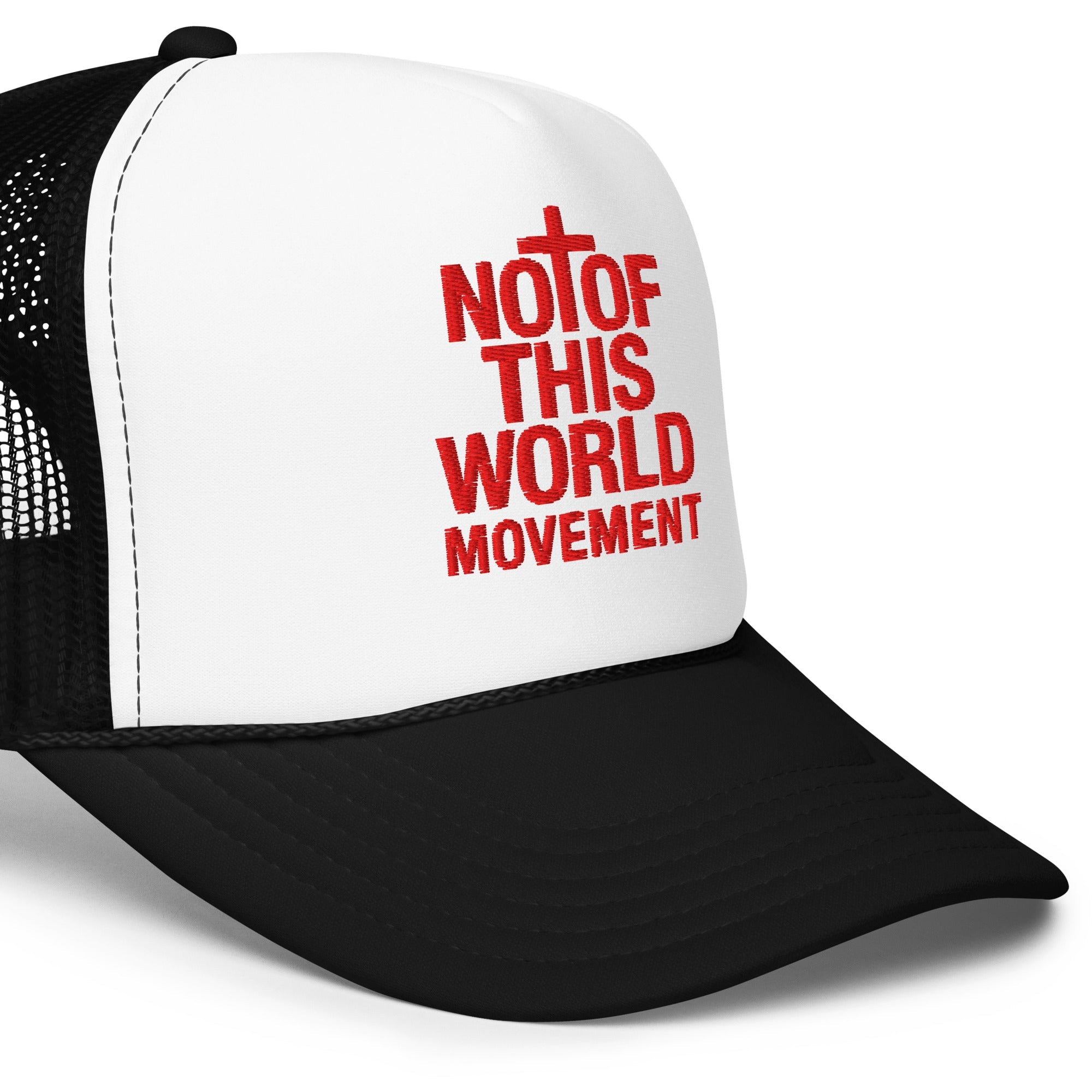 Not Of This World Movement hat - Red Embroidery - Not Of This World Movement