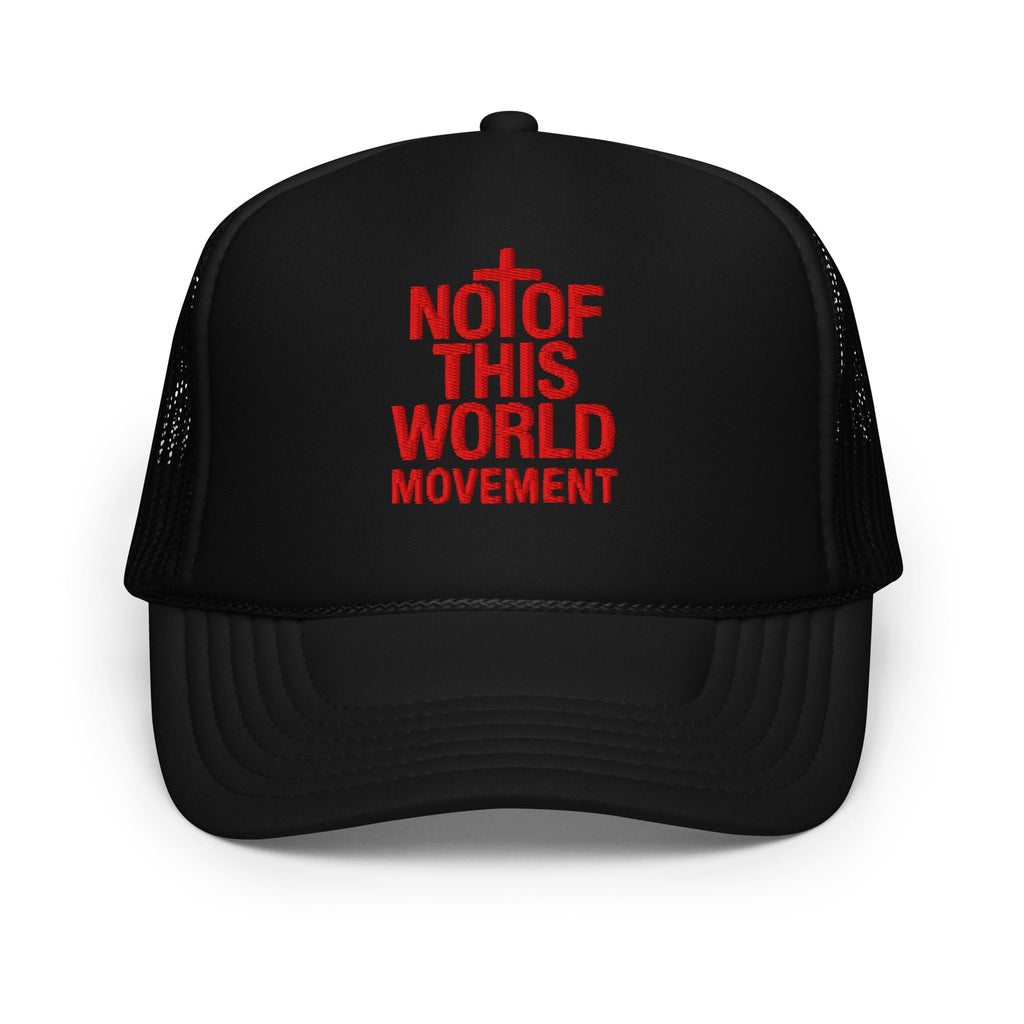 Not Of This World Movement hat - Red Embroidery - Not Of This World Movement