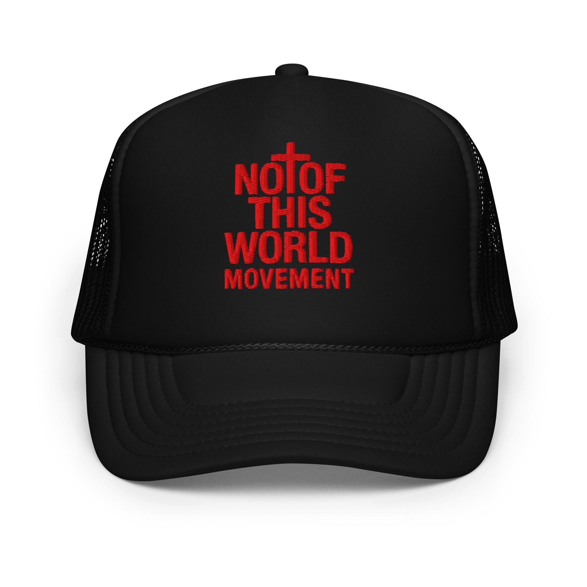 Not Of This World Movement hat - Red Embroidery - Not Of This World Movement