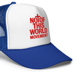 Not Of This World Movement hat - Red Embroidery - Not Of This World Movement