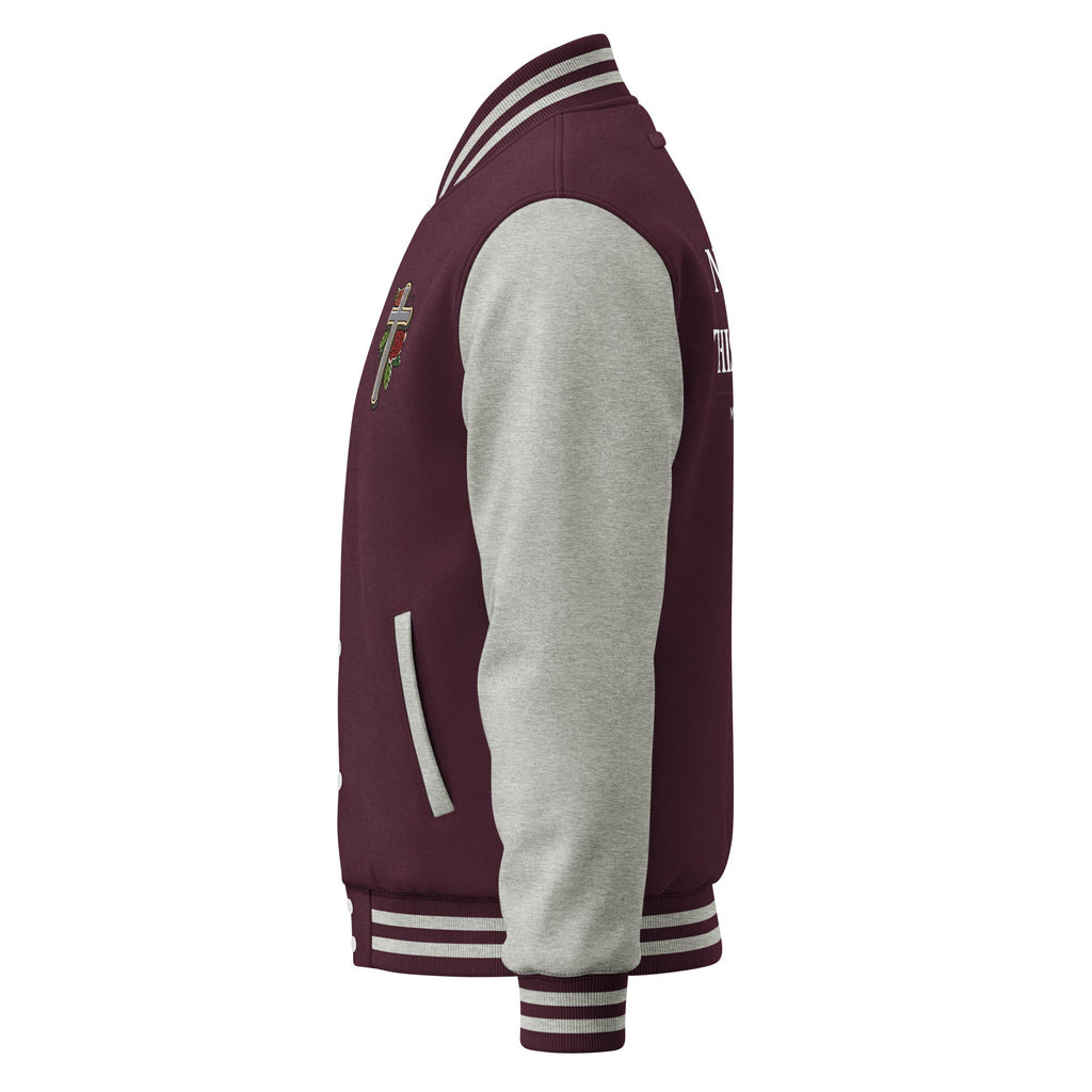 Not Of This World Movement Heavyweight letterman jacket - Not Of This World Movement