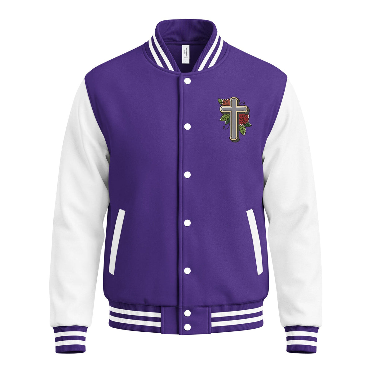 Not Of This World Movement Heavyweight letterman jacket - Not Of This World Movement