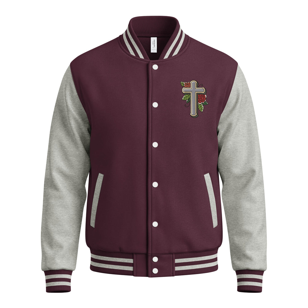 Not Of This World Movement Heavyweight letterman jacket - Not Of This World Movement