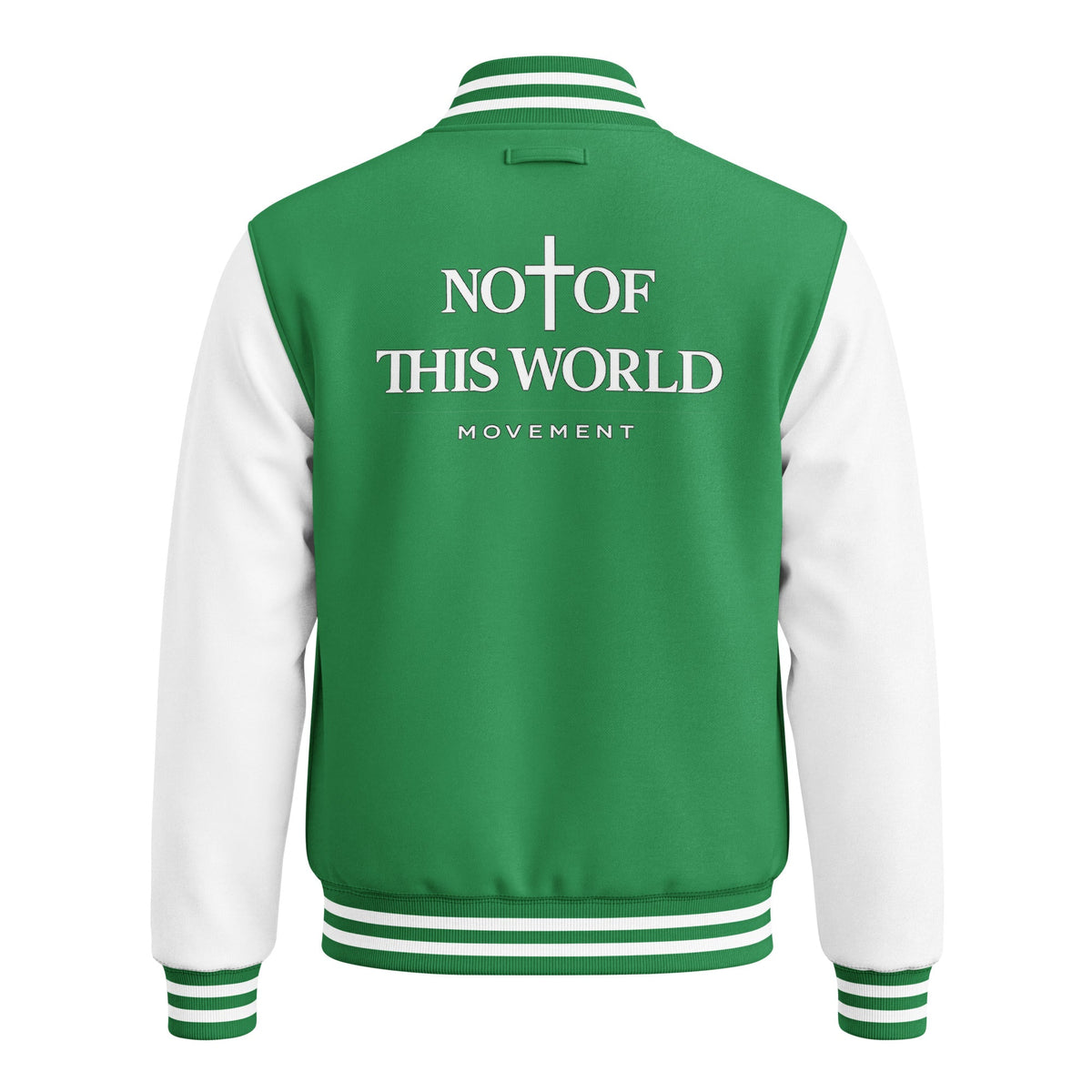 Not Of This World Movement Heavyweight letterman jacket - Not Of This World Movement