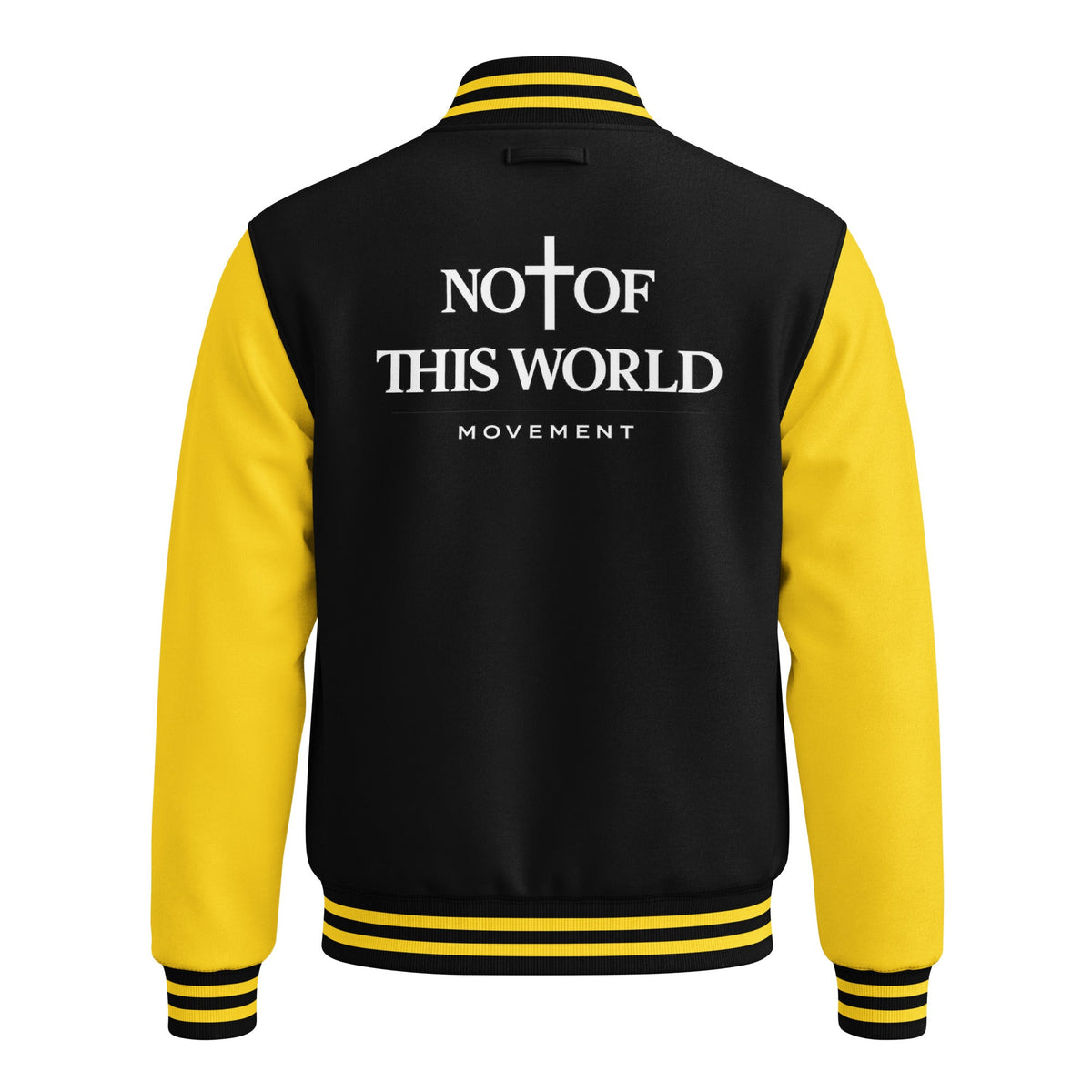 Not Of This World Movement Heavyweight letterman jacket - Not Of This World Movement